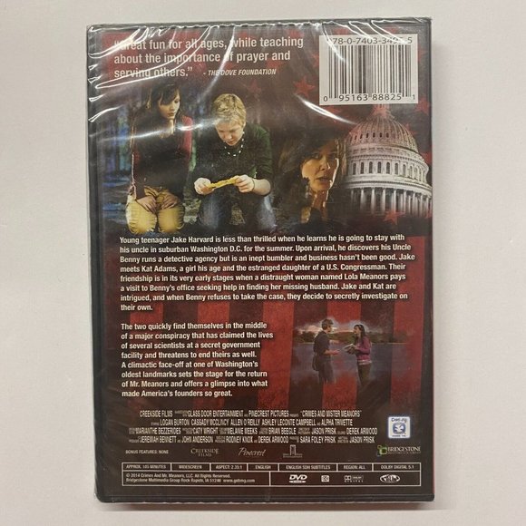 Crimes And Mister Meanors (DVD, 2015) Sealed - Picture 2 of 2